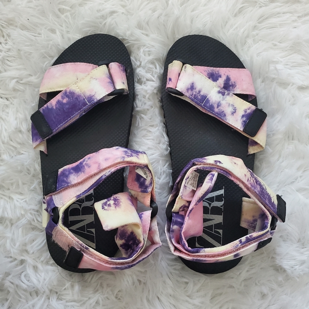 ZARA Tie Dye Sandals
